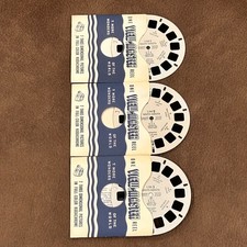 3 Vintage View-Master Reels South Dakota 1954 Reel 1,2, 3