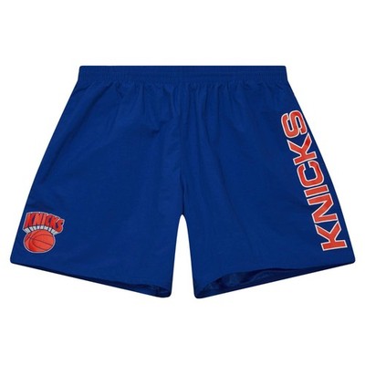 Men's New York Knicks Mitchell & Ness NBA Team Heritage Woven Shorts $75