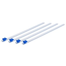 Slide Cutter for Plastic Wrap and Foil - 15" Self-Adhesive Cling Film Tool