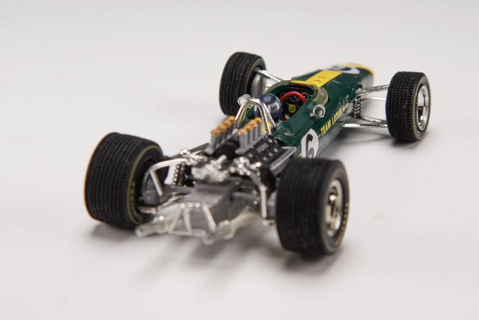 Quartzo #4001 Lotus 49 no.6 Jim Clark green grün Formel-1 F1 Die-Cast 1:43 - Bild 3 von 4