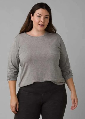 Prana Foundation Damen Langarmshirt Plus