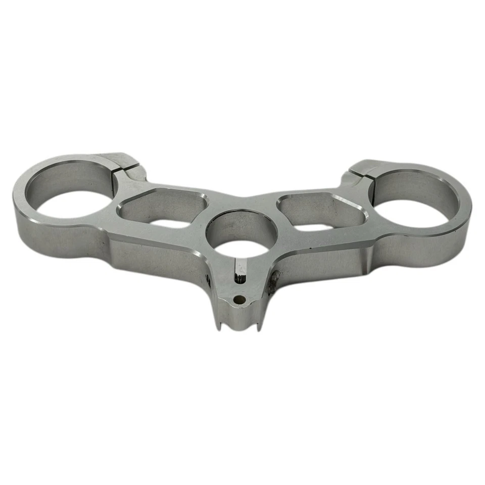 2003 - 2006 DUCATI 999 BRAÇADEIRA TRIPLA ÁRVORE PONTE SUPERIOR SUPORTE DE MONTAGEM RETO - Imagem 2 de 4