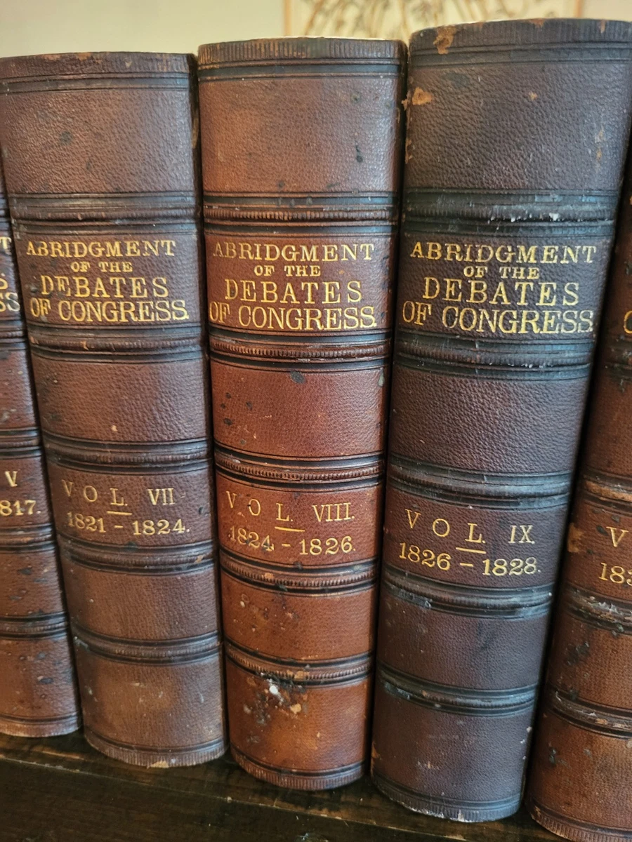 Law & Government Leather 1850-1899 Antiquarian & Collectible Books