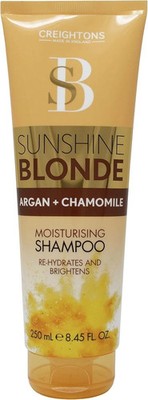 Creightons Sunshine Blonde Extra Feuchtigkeitsspendendes Shampoo (250ml) - mit Argan & ch