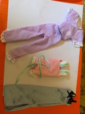 Original Barbie Nightwear PJs Nightgowns Lot Of 3 Pcs.