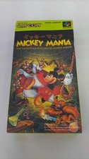 Mickey Mania Boxed Nintendo Super Famicom SFC Software from Japan Rank B