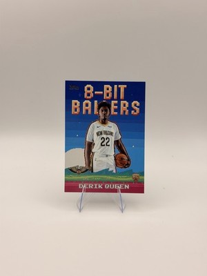 Topps 2025-26 8-Bit Ballers Insert Derik Queen Rookie #8B-39 Pelicans