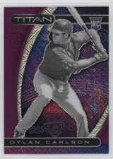 2021 Panini Chronicles Titan Purple Mojo Prizm /99 Dylan Carlson #5 6ks