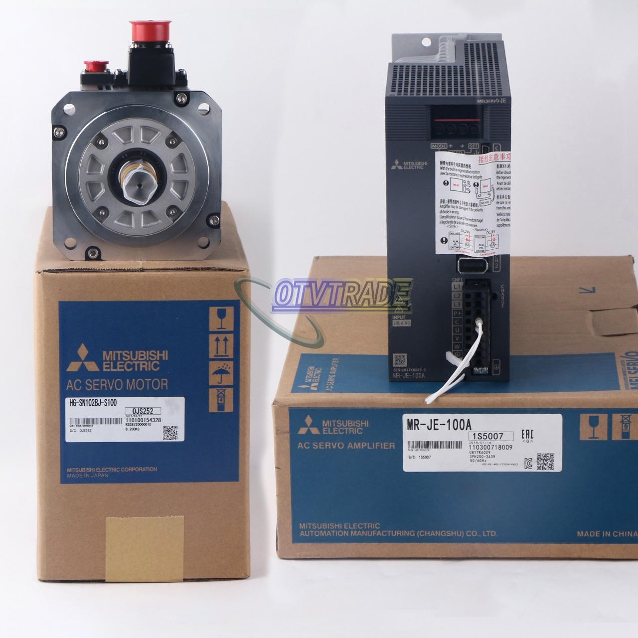 ONE MR-JE-100A+HG-SN102BJ-S100 NEW #am