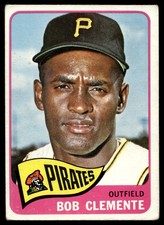 1965 Topps Bob Clemente #160 Pittsburgh Pirates