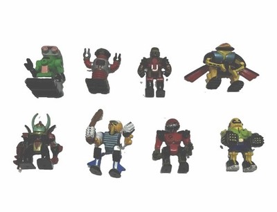 Lot Of 8 Z-Bots Micro Machines Assorted Toys
