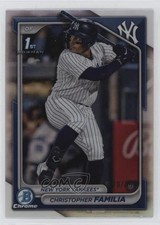 2024 Bowman Chrome Prospects Refractor /499 Christopher Familia #BCP-154 0uh1