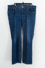 Lauren Ralph Lauren Jeans Co Women's Size 12 Modern Skinny Blue Stretch Denim