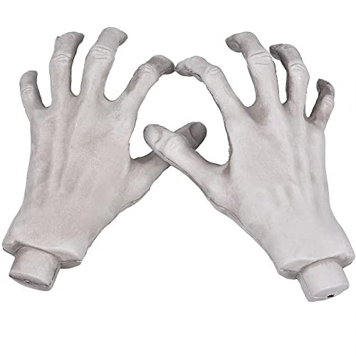 Halloween Skeleton Hands - Realistic Life Size Severed Fake Plastic Hands for... - Picture 7 of 7