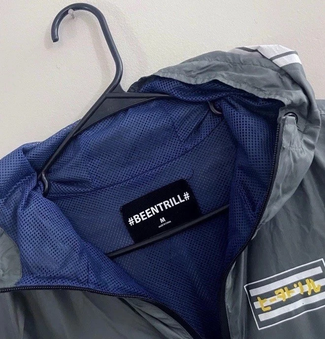 Been Trill Men's Windbreaker Jacket Medium Outdoors Streetwear - Image 4 of 4