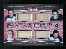 2017-18 Leaf Lumber Kings Fantastick 4 Red 1/3 George Armstrong Bill Barilko k4s