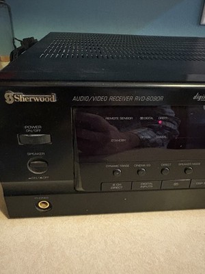 Sherwood RVD-6090R AM/FM Audio Video Receiver