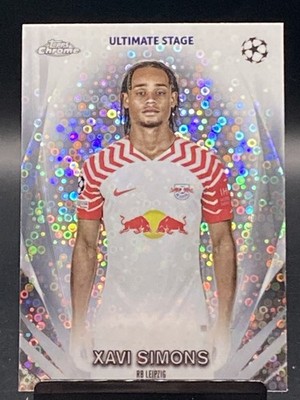 2024 TOPPS CHROME SOCCER XAVI SIMONS ULTIMATE STAGE  #USC-49