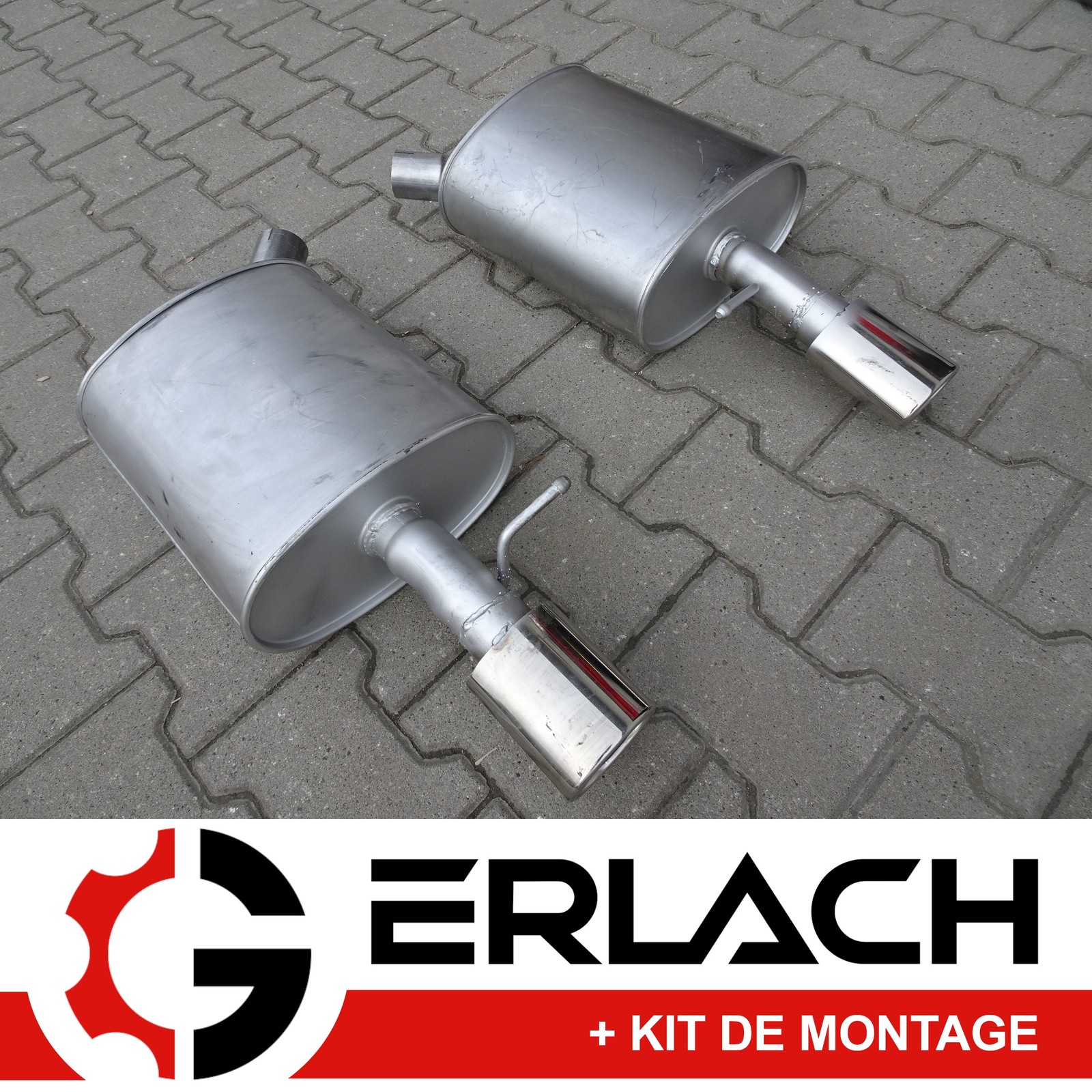 Echappement silencieux Jaguar X-Type V6 contre le bruit de rouille