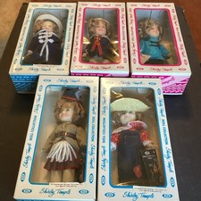 5 NIB 1982 SHIRLEY TEMPLE 8" Dolls: CaptJanuary,Stowaway,Rebecca,Wee Willie, 11