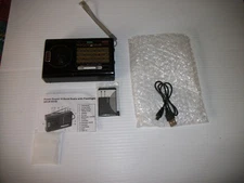 Power Guard  10 Band Rechargeable Radio Flashlight USB Port NEW W/ EXTRA BATTERY