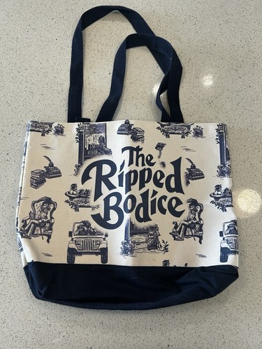 Ripped Bodice Bookstore Brooklyn Tote Bag- Romance Readers Book Bag