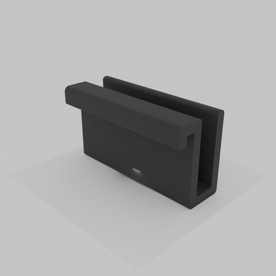 3D Printed iPhone Continuity Camera Mount for MacBook Laptop No MagSafe Needed