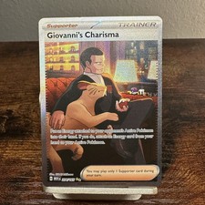 Giovanni's Charisma 204/165 SIR SV: Scarlet & Violet 151 Holo NM on eBay