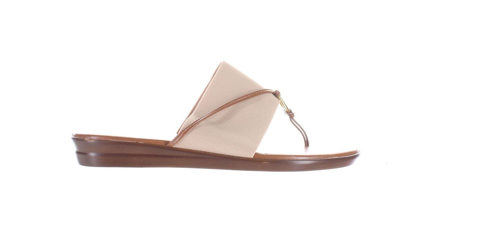 Женские босоножки с Т-образным ремешком Beca коричневого цвета от итальянских производителей обуви, размер 8 (7780273)