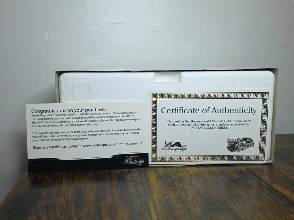 2001 Action: Neil Bonnett B & H Motors #1 1964 Chevelle 1:24 Historical Series - Image 4 of 4