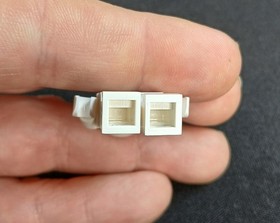 Lego Shuttle Expedition Astronaut Minifigures Lot of 2 sp123 & sp124 from 10231