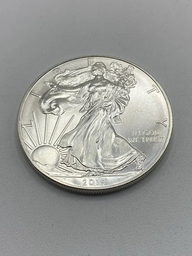 2014 American Eagle Silver - 1 oz .999 Fine Silver Coin - BRIGHT
