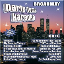 Party Tyme Karaoke - Broadway 16-song CD G