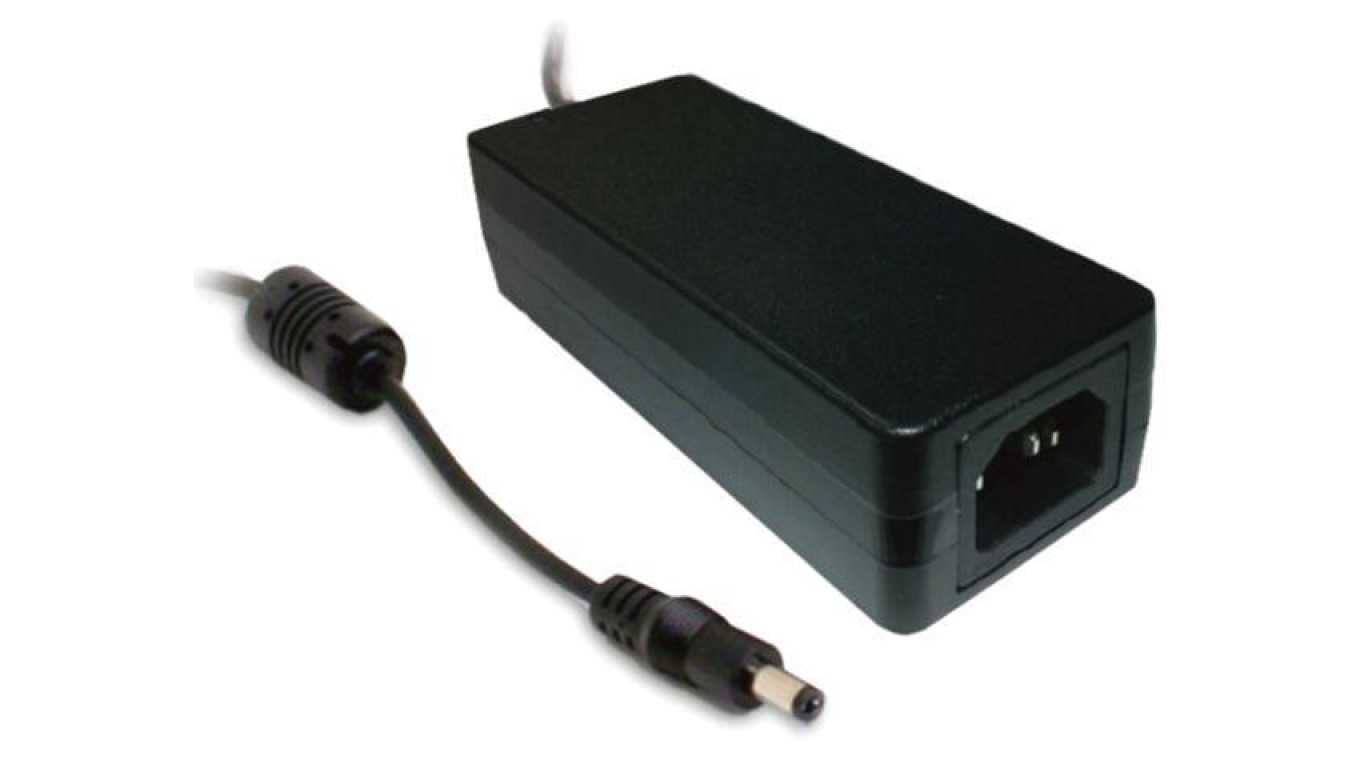 Switching Power Supply, 9VDC, 6A, Output: 5.5/2.1 GST60A09-P1J