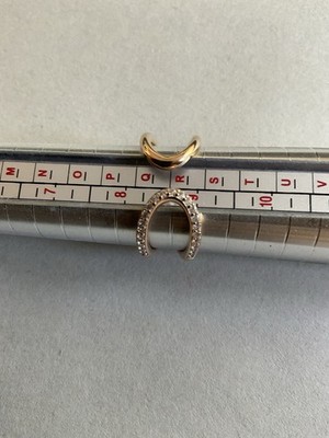 Authentic Pandora Wrapped Open Infinity Ring Size 8.5/9.0