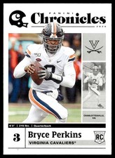 2020 Panini Chronicles Draft Picks Bryce Perkins Rookie NCAA #22