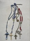 Assorted Multicolor Prayer Catholic Beaded Rosaries 62.08 Grams Lot Of 4 — photo 4