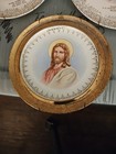 Vintage Jesus Plate, Crest-O-Gold SABIN Warranted 22k on the back of the Plate — photo 2