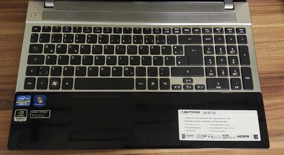 Acer Aspire v3-571G - Bild 3 von 4