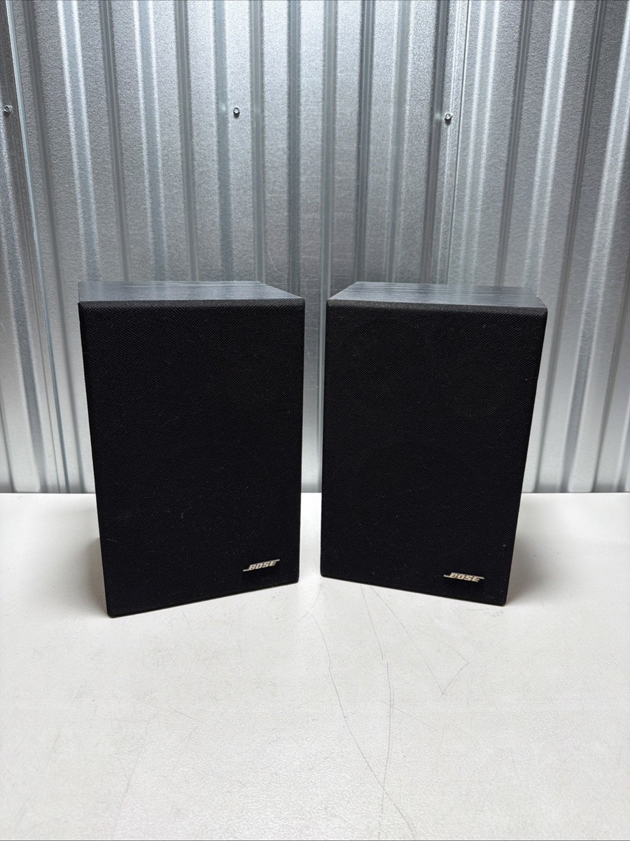 Bose Model 21 Speaker System Compact Black Bookshelf Speakers | eBay