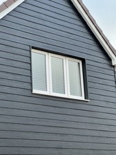 Fibre Cement/composite Cladding jet black