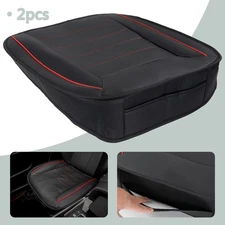 Universal Car Front Seat Cover PU Leather Bottom Cushion Protector Anti-slip Pad