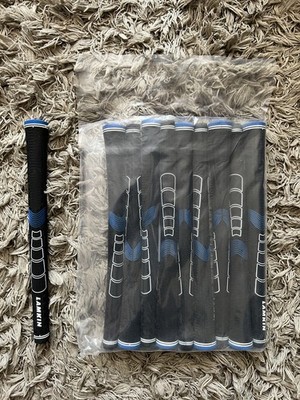 Lamkin Sonar schwarz und blau Standard Plus Golfschlägergriffe brandneu x10 Griffe
