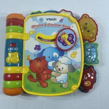 VTech Rhyme and Discover Story Book Lights  Sound with Batteries TESTED Works 