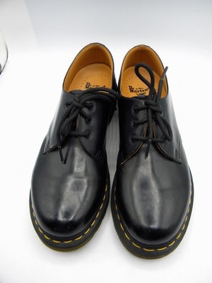 DR.MARTENS 1461-W Bex Black Leather Lace Up Oxfords Sz EU 41 US L