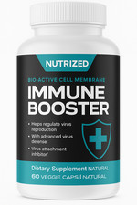 Immune Booster  Natural Defence  Energy Support Supplement  60 Vegan Tablets