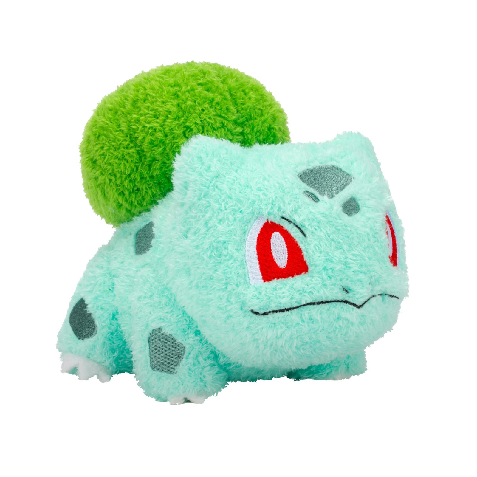 Pokemon Cuddly Bulbasaur Plush - 8-Inch Soft Shaggy Plush wi
