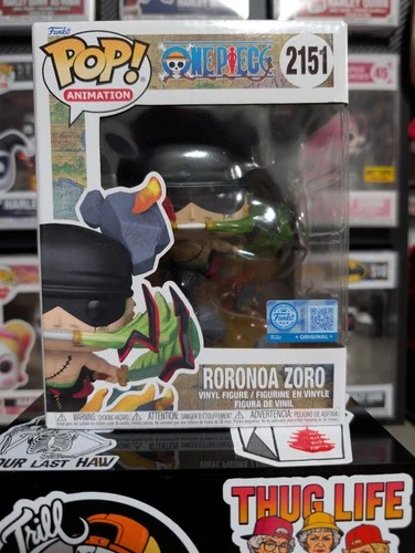 Funko POP! One piece: King Of Hell Zoro # 2151 Amazon Exclusive In Hand