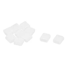 Rubber Mini USB Port  Plugs Protector Cover Cap Clear 10PCS