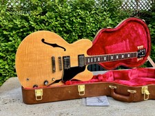 ♚EXCEPTIONAL♚ 2022 GIBSON ES-335 Figured♚NATURAL♚Block Markers♚60's♚OHSC♚7.9 LBS